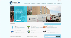 Desktop Screenshot of lab.pimemenorca.org